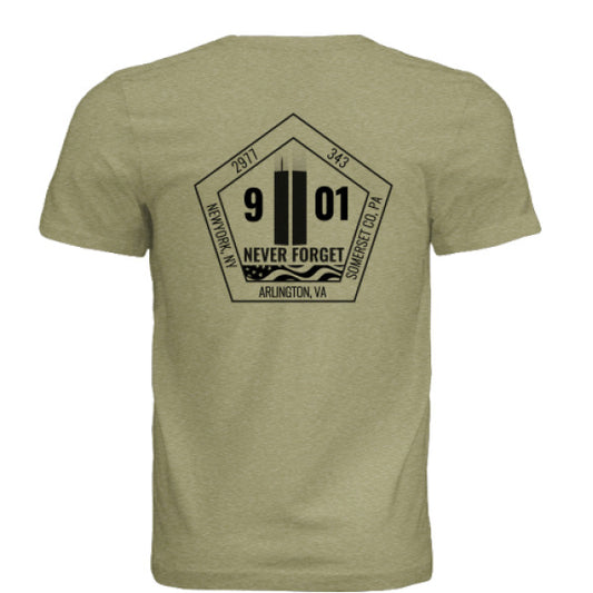 OLIVE TRIBLEND - BACK